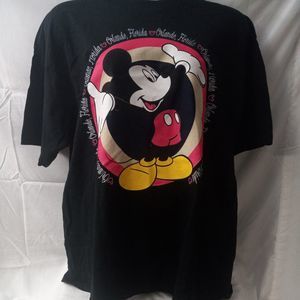 NEW Disney Vintage Mickey Unlimited Orlando Florida Tee Shirt Mens 3XL Brazos